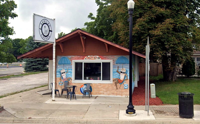 Sanilac Coffee (Coles Beachcomber Restaurant, Split Enz) - 2024 Street View (newer photo)